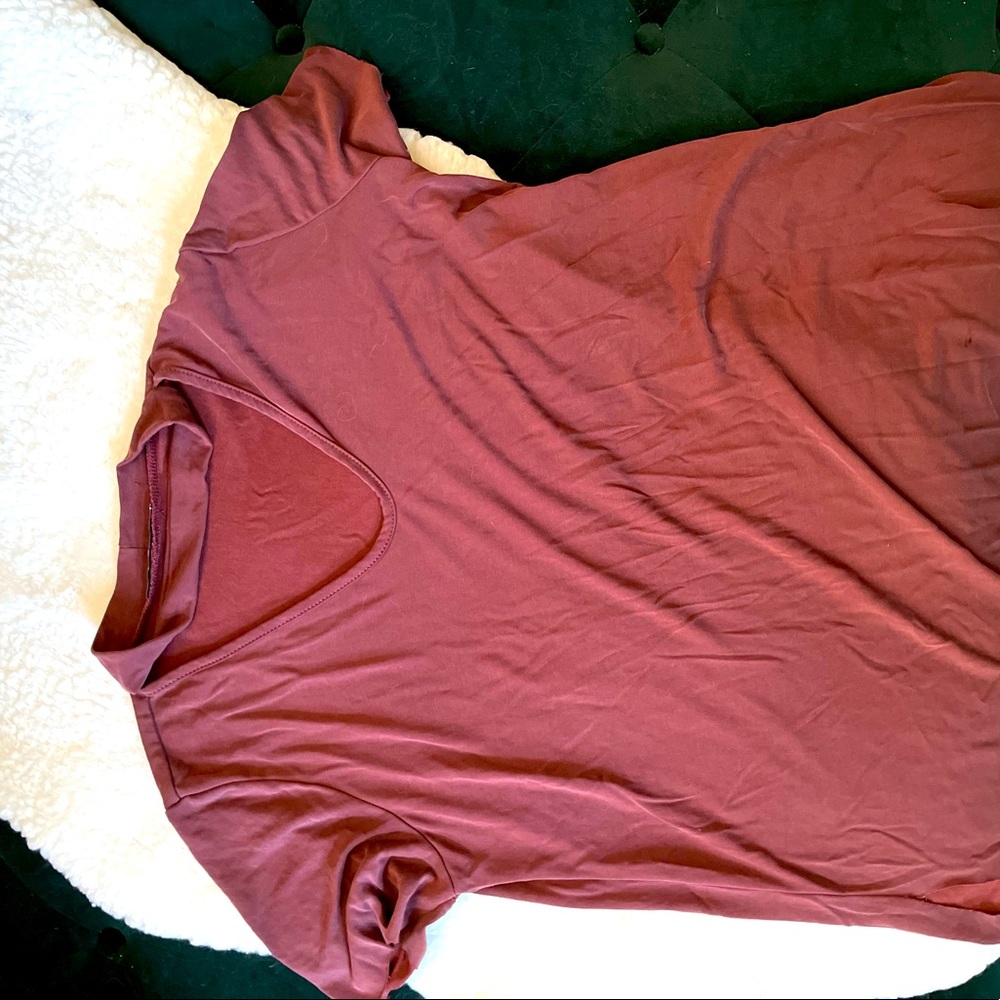 Mid length shirt